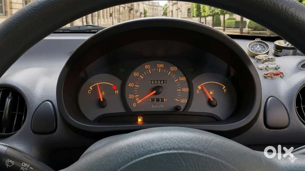 Well Maintained 2005 Santro Car.