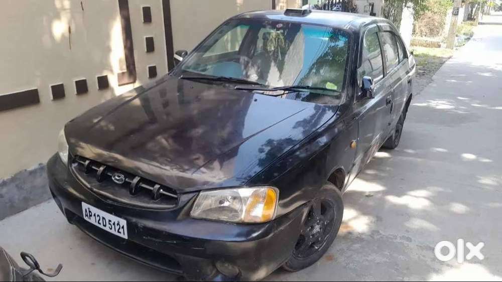 Hyundai Accent Vivo 2003 Black Less Driven