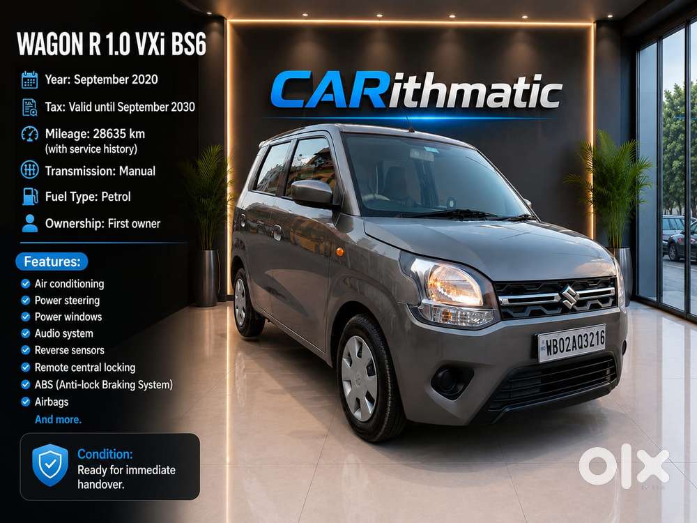 Maruti Suzuki Wagon R Vxi 1.0, 2020, Petrol