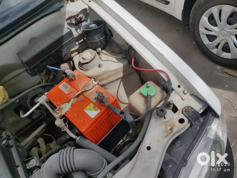 Ok Condition Car White Colour