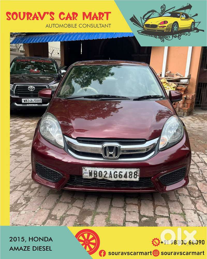 Honda Amaze S Mt I-dtec, 2015, Diesel