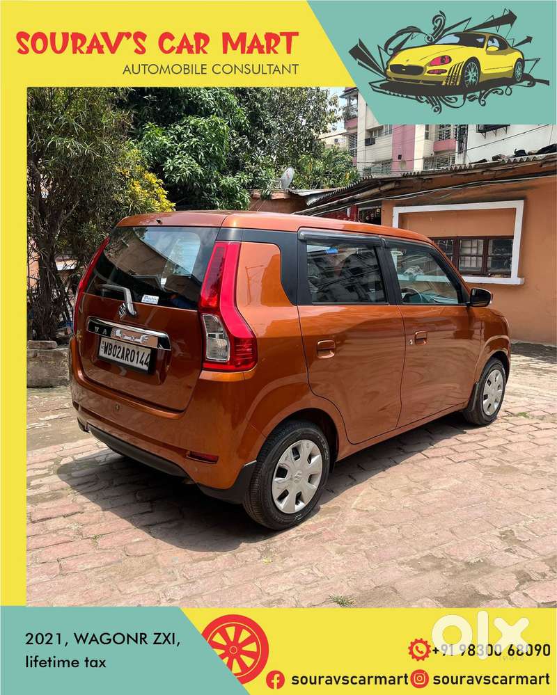 Maruti Suzuki Wagon R Zxi, 2021, Petrol