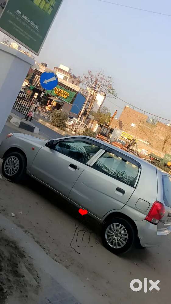 Alto K10 11 Model Cng Petrol Silver New Tyre