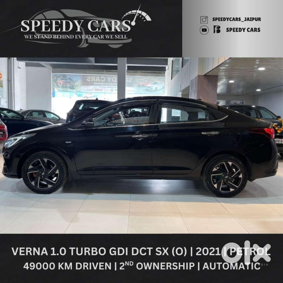 Hyundai Verna 1.0 Sx (o) Turbo Gdi Dct, 2021, Petrol