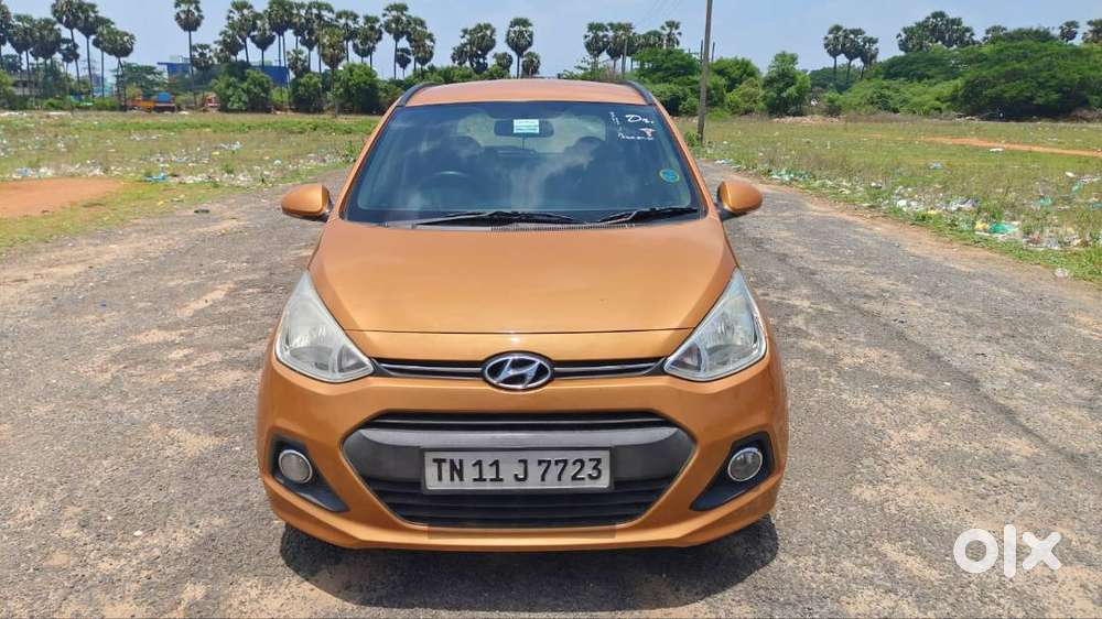 Hyundai Grand I10 Orange