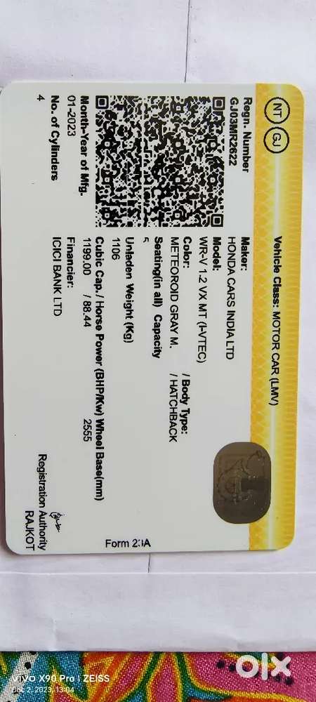 Honda Wr-v Petrol 2023 Manual
