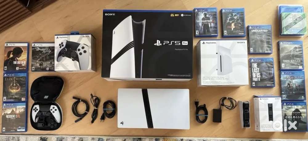 Sony PlayStation 5 Pro Bundle – 2TB SSD, Disc Drive, DualSense Edge Co