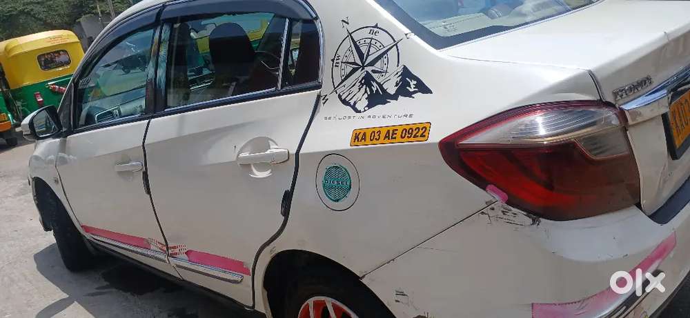Honda Amaze Yellow Bord Car All Documents Running