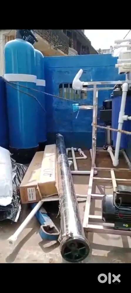 Water purifier plant full set-up
