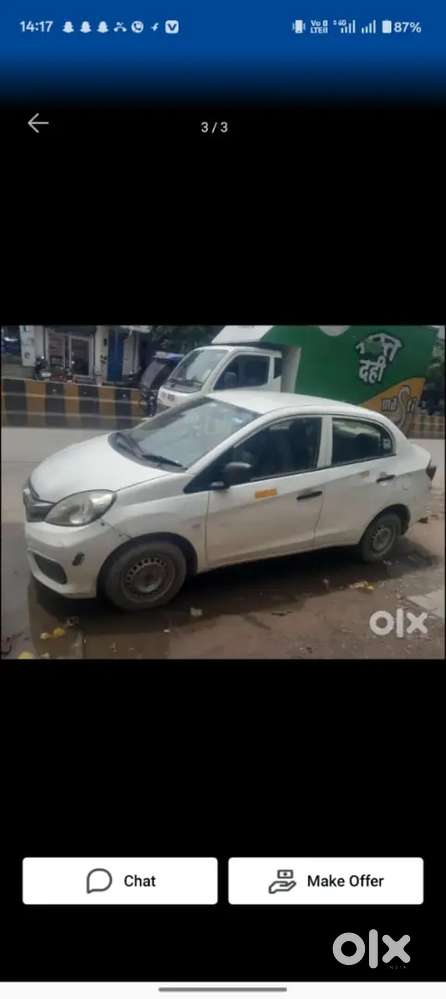 Honda Amaze 2017 Cng & Hybrids 80000 Km Driven