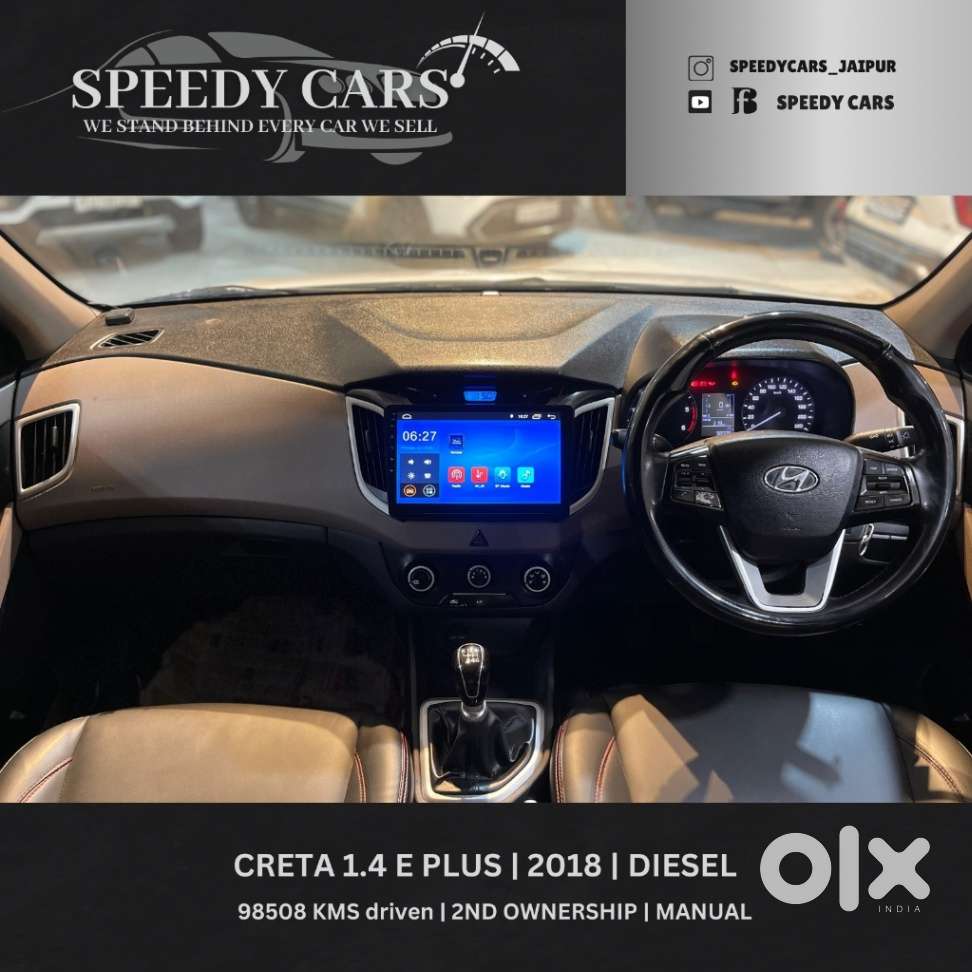 Hyundai Creta 1.4 E Plus Crdi, 2018, Diesel