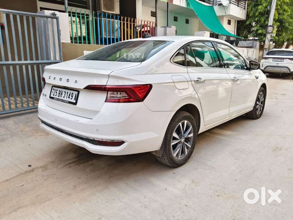 Excellent New Condition Skoda Slavia With Sunroof, White Single Handed