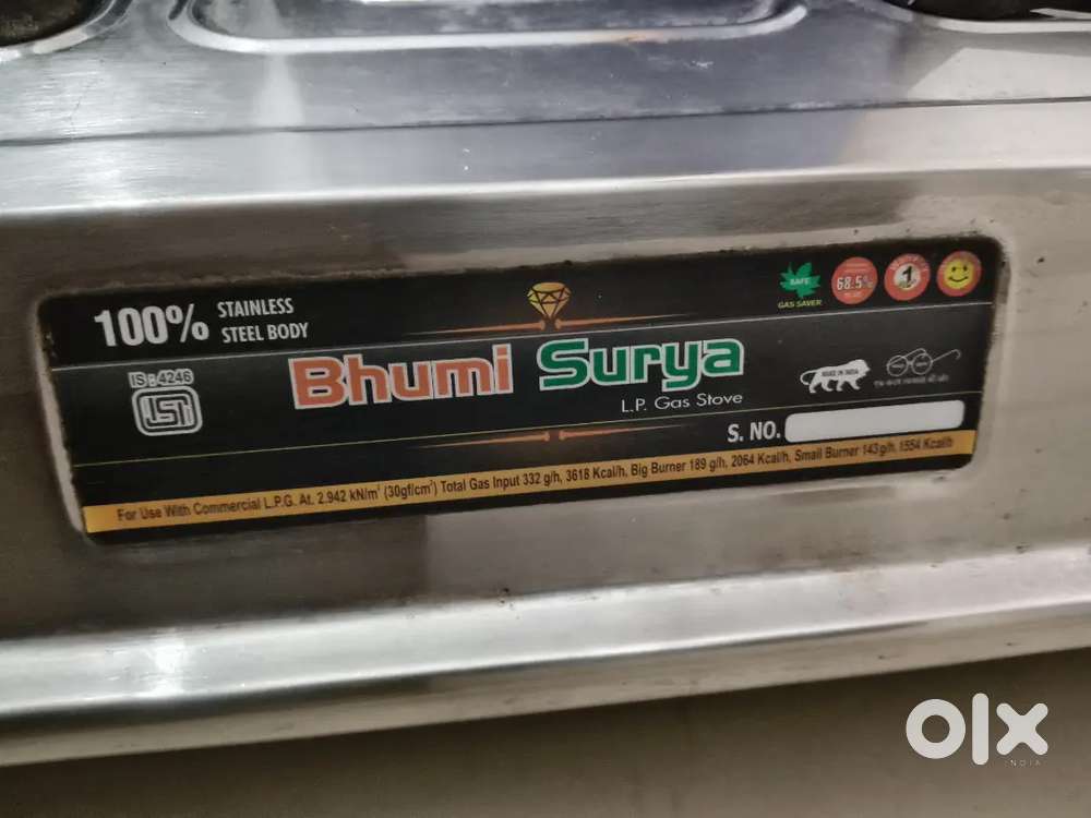 Gas stove of best quality