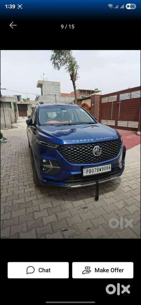 Mg Hector Plus 2020 Diesel 43500 Km Driven