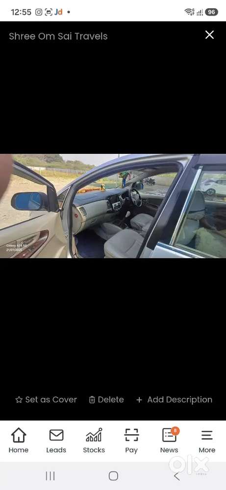Toyota Innova 2.5 V 2013 Good Condition