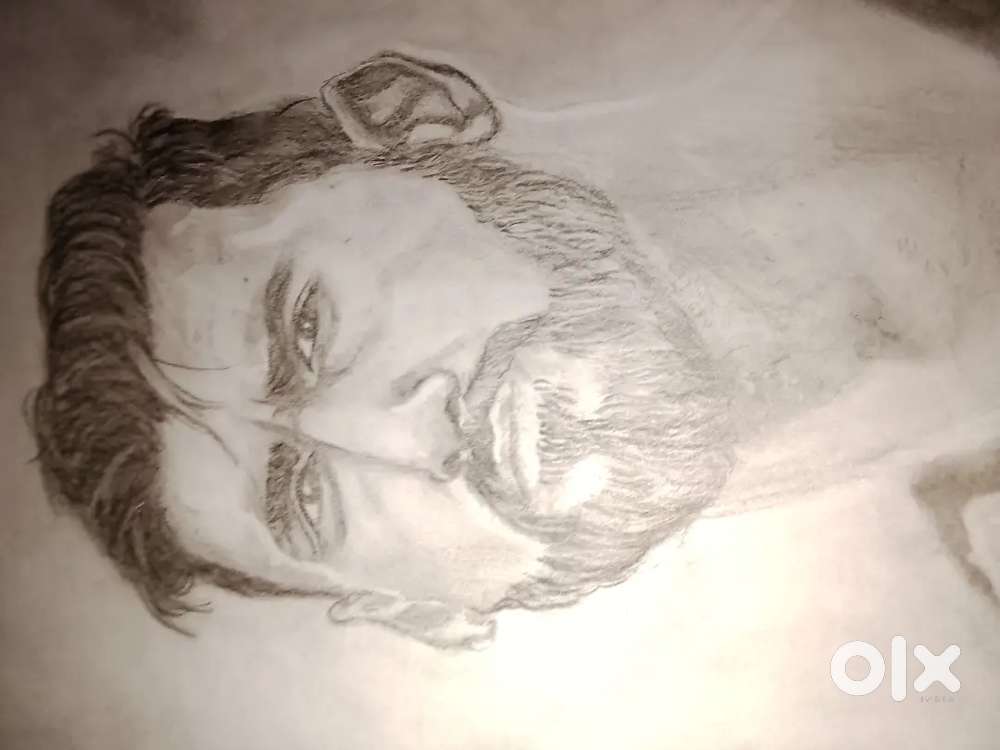 Messi drawing realistic drawing
