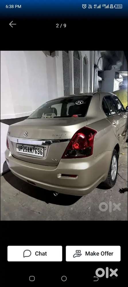Maruti Suzuki Dzire 2011 Petrol 96000 Km Driven