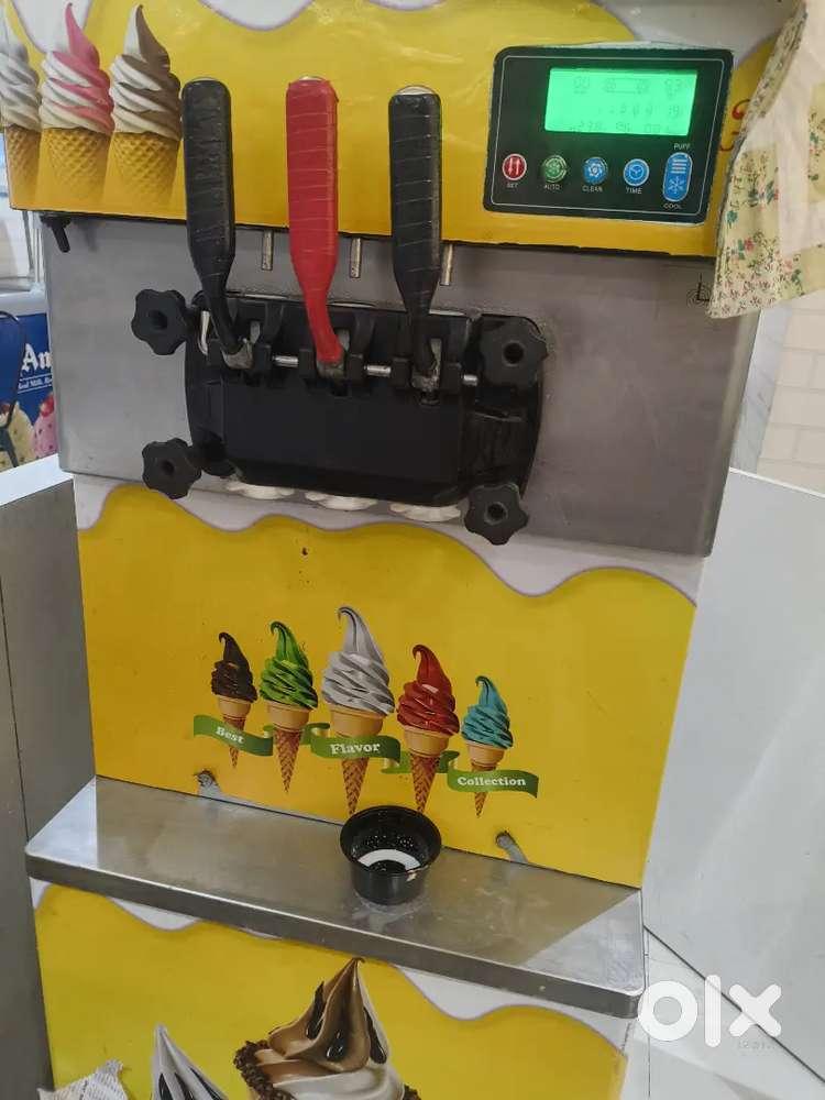Softy ice cream machine