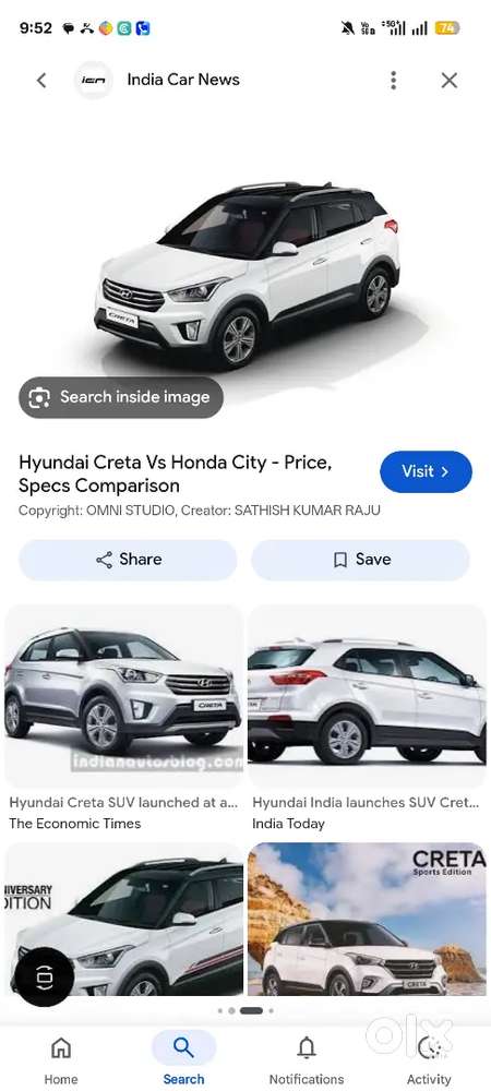 Hyundai Creta 1.4 Ex 2020 Diesel Manual.( Iwant Continue Finance Car)