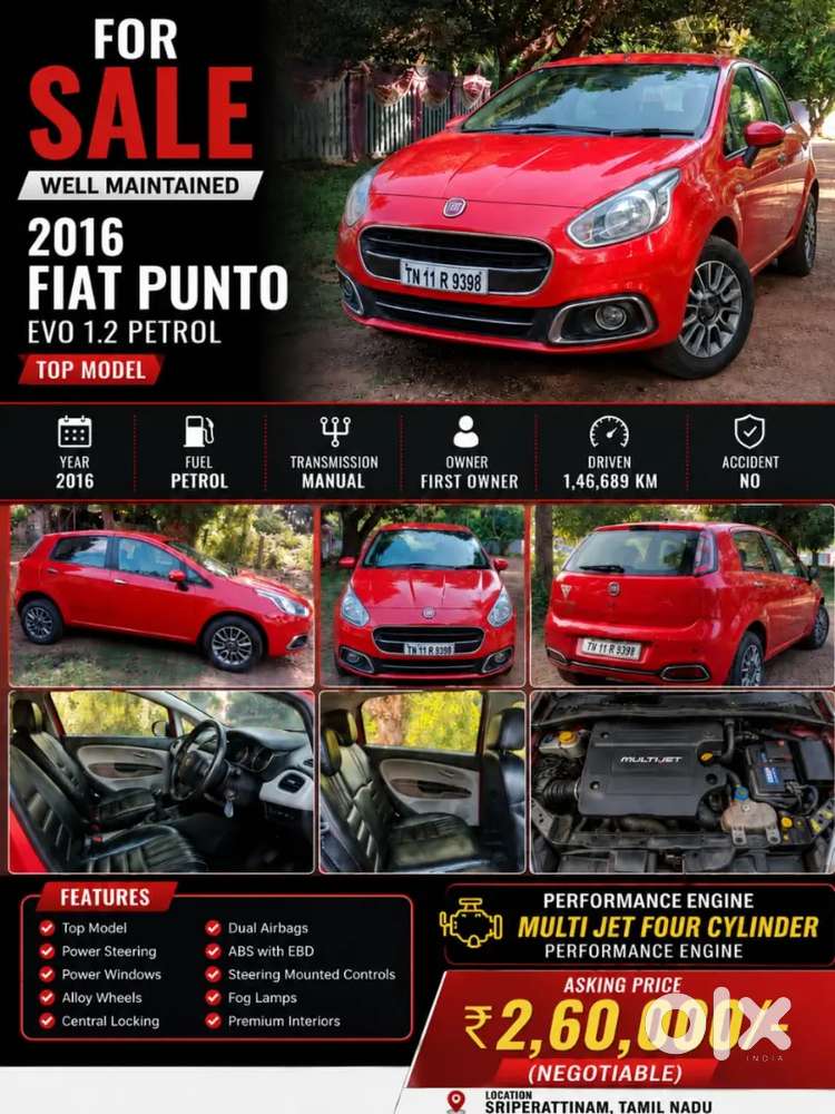 Fiat Punto Evo Emotion 2016