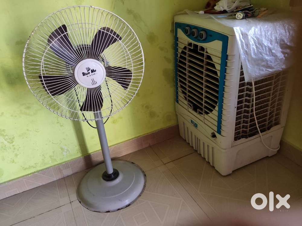 6month used Cooler and stand fan both for sale only 2000 urgently