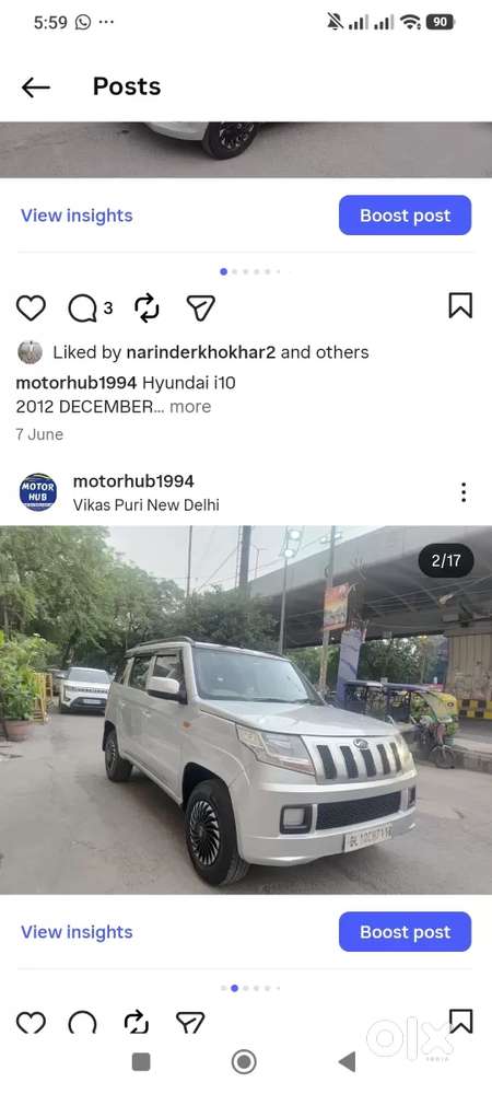 Mahindra Tuv 300 T6 Plus, 2017, Diesel