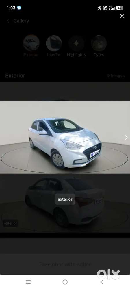 Hyundai Xcent 2022 Good Condition One Handed Use