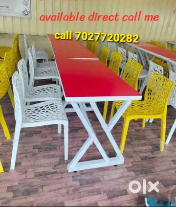 Olx table deals chair near me