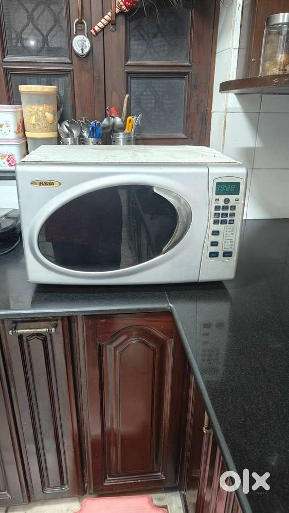 Microwave and food processor