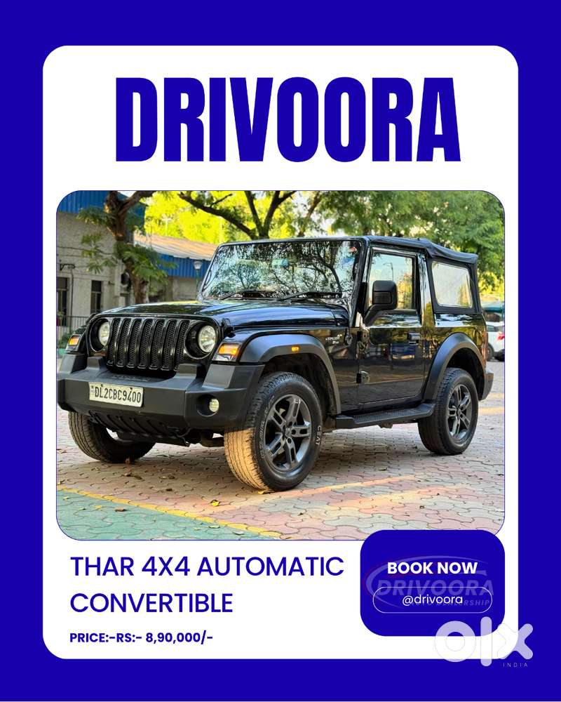 Model: Thar 4x4 Automatic Convertible