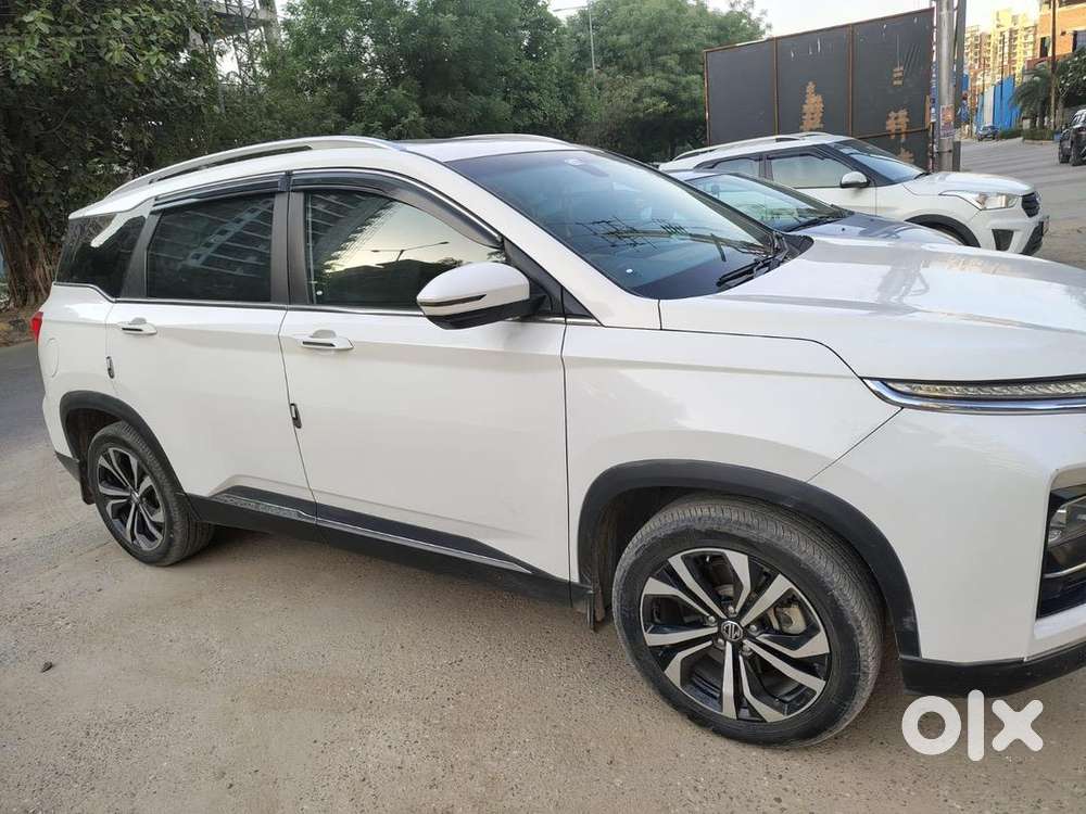 Mg Hector Plus, White Colour, 6 Seat, Full Insurance, 2023 For 14.25l