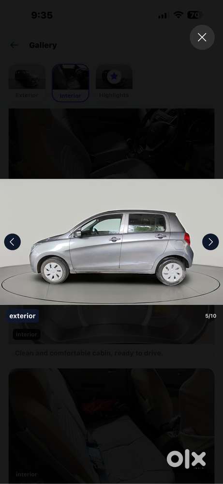 Celerio 2017 Automatic Car Zxi