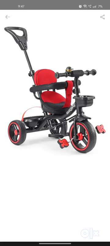 Babyhug baby tricycle for kids Red black cycle Bicycles 1792086608