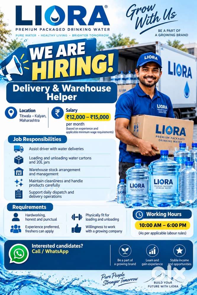 Delivery & Warehouse Helper