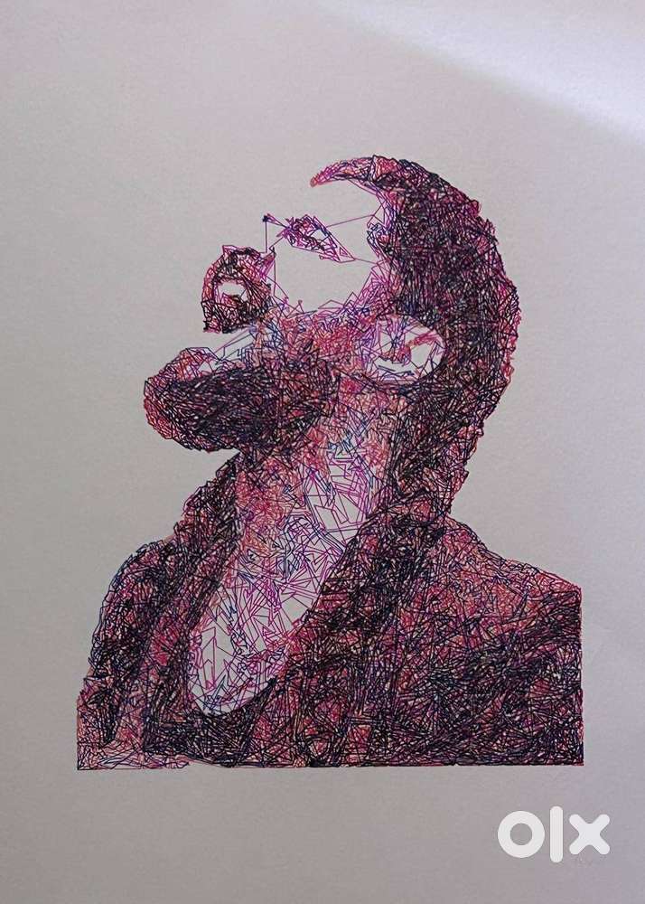 Custom drawing / sketch Pen Portraits  A3  A4  Personalized