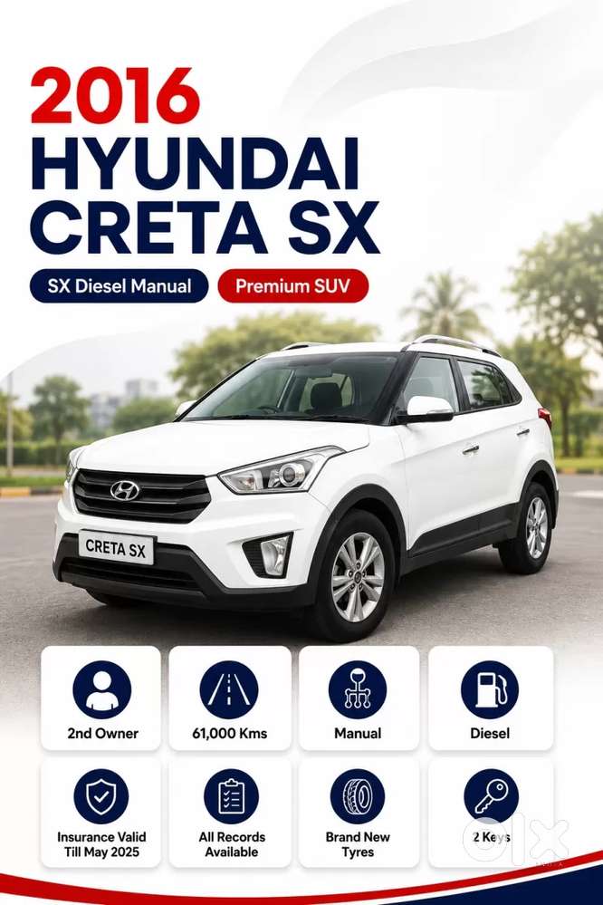 Hyundai Creta 1.6 Sx Plus Diesel Special Edition, 2016, Diesel