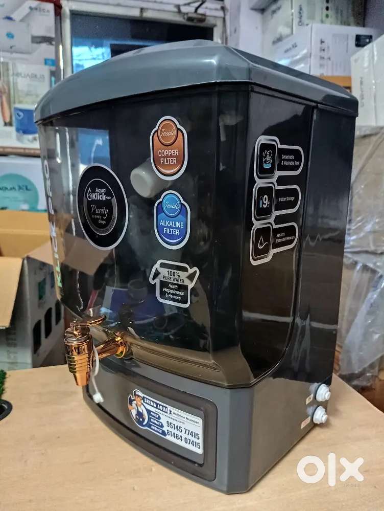 New aqua Ro + copper Alkaline