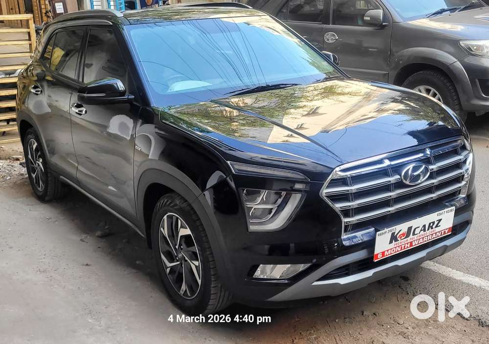 Hyundai Creta Sx (o) 1.5 Petrol Cvt Knight Dual Tone, 2021, Petrol