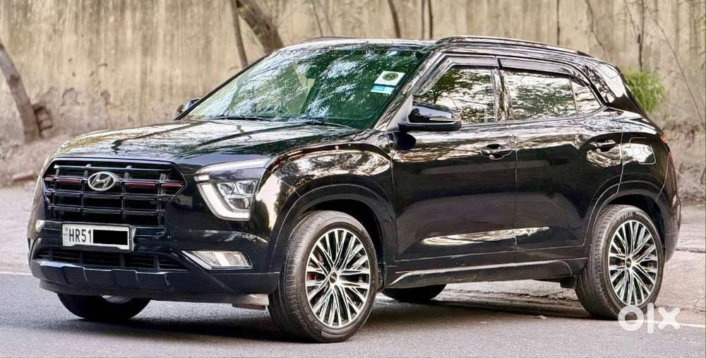 Hyundai Creta 1.5 S Plus Knight Petrol, 2024, Petrol