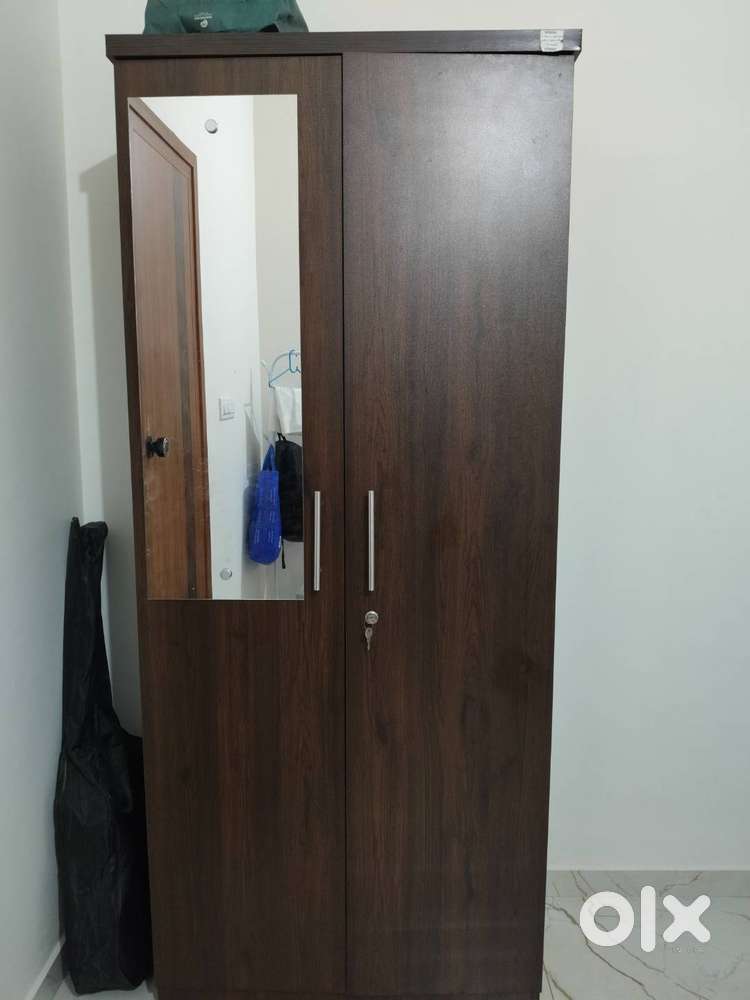 Double door multi wood wardrobe