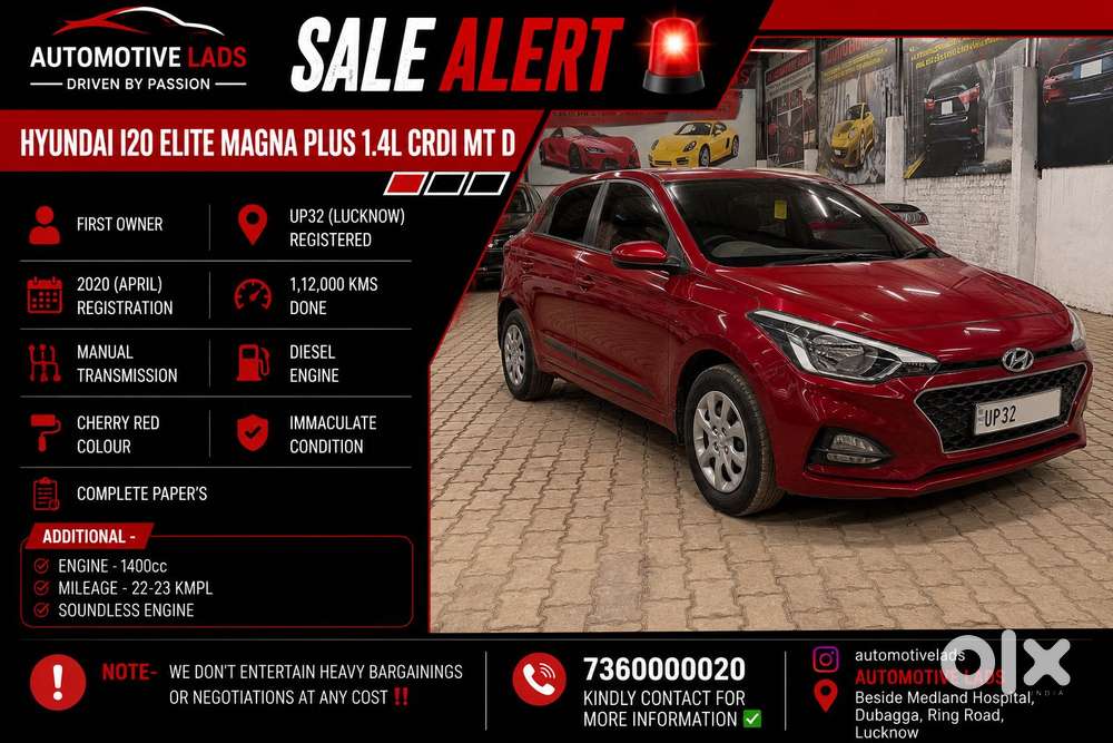 Hyundai Elite I20 Magna Plus, 2020, Diesel