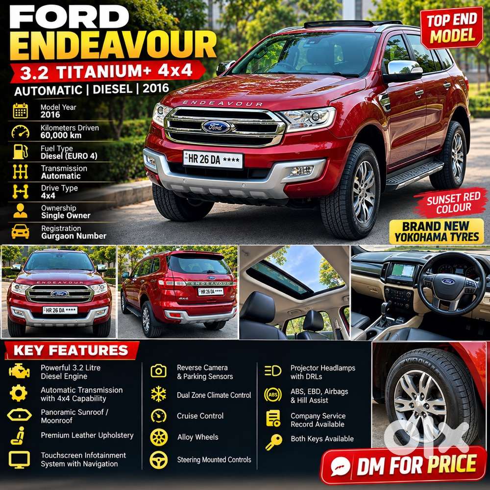 Ford Endeavour Diesel 2016