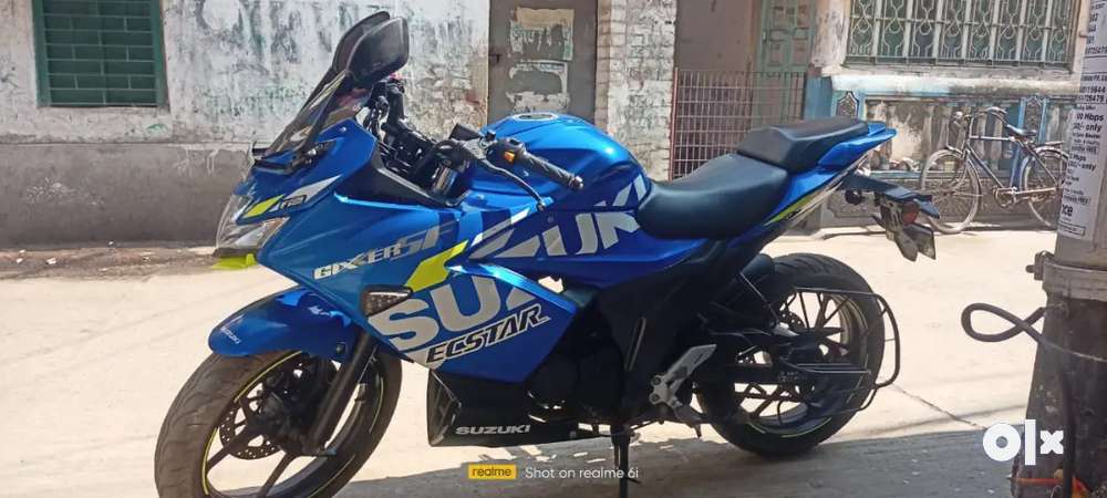 Suzuki gixxer sf on sale 150 blue