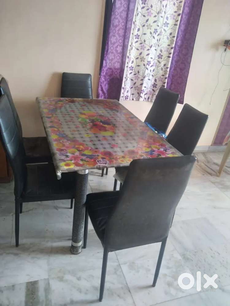 Sofacumbed, Dinning Table with 6 chair