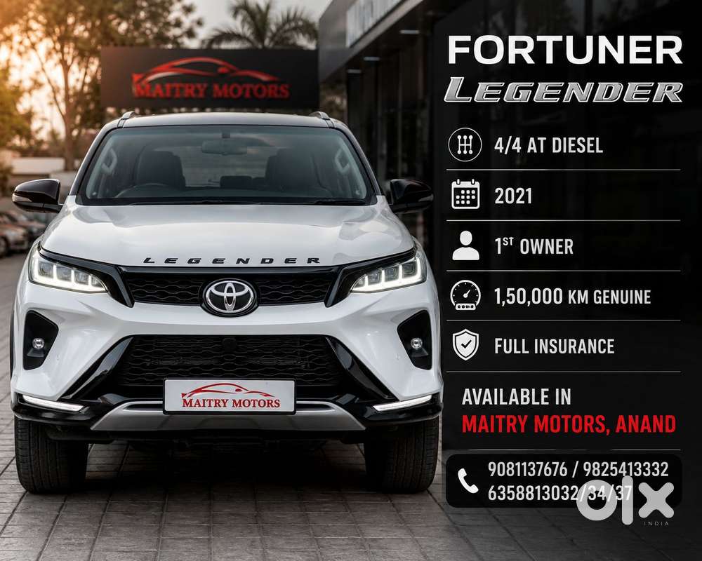 Toyota Fortuner Legender 4x4 At 2.8, 2021, Diesel