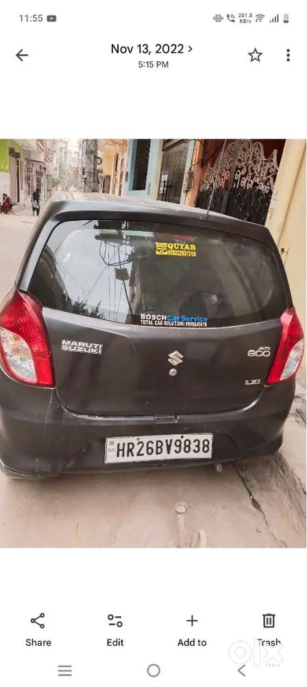 Maruti Suzuki Alto 800 2012 Cng & Hybrids 65000 Km Driven