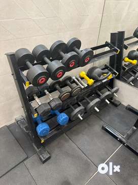 Dumbbell rack olx sale