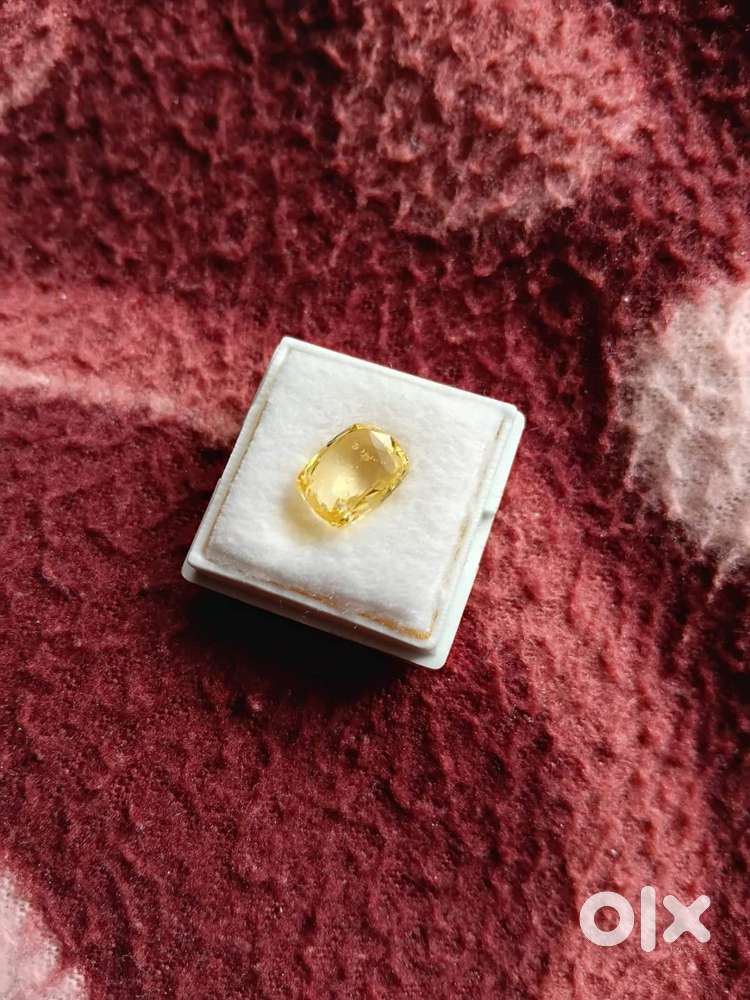 Gemstone _ pushparag- yellow sapphire Ceylon top grade - Women - 1827440863