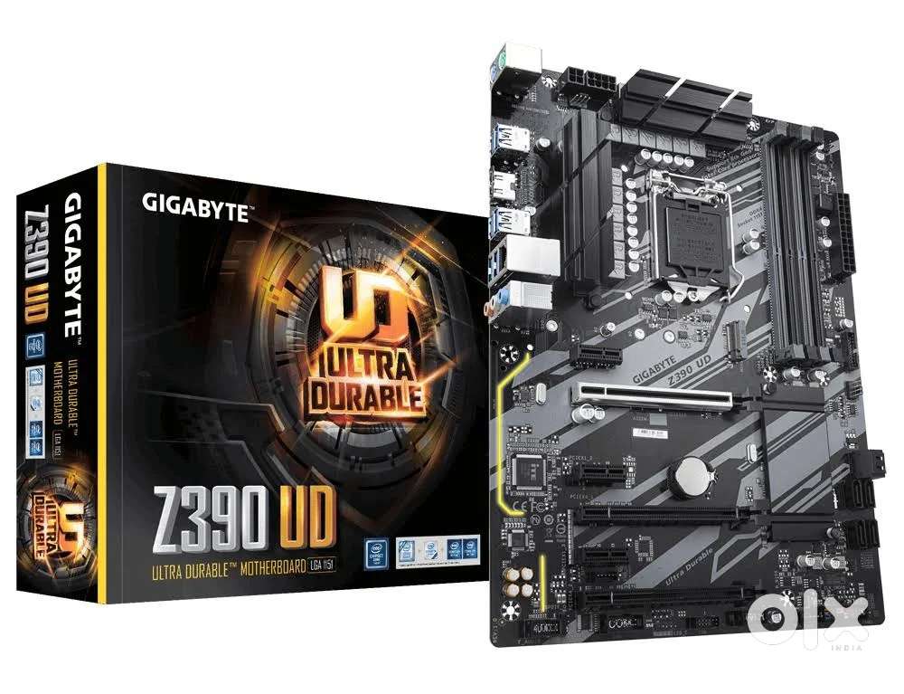 I7 9700k with gigabytes Z390UD motherboard