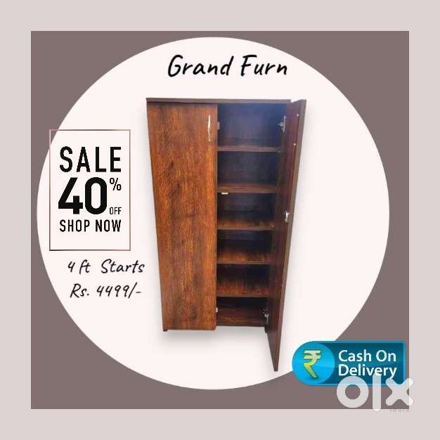 Wardrobes Wooden - Buy & Sell Used Furniture in India | OLX